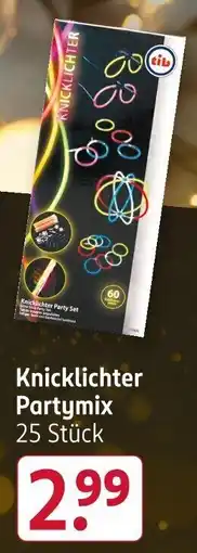 Rossmann Knicklichter Partymix Angebot