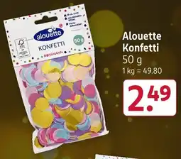 Rossmann Alouette Konfetti Angebot