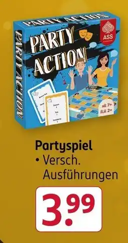Rossmann ASS Partyspiel Angebot