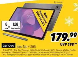 MEDIMAX Lenovo Idea Tab + Stift Angebot