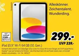 MEDIMAX iPad 10,9" Wi-Fi 64 GB (10. Gen.) Angebot