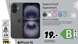 MEDIMAX Apple iPhone 16 (128GB) Angebot