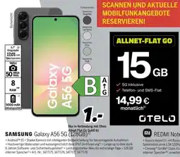 MEDIMAX SAMSUNG Galaxy A56 5G (128GB) + ALLNET-FLAT GO 15GB Angebot