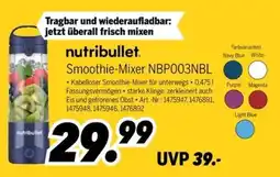 MEDIMAX nutribullet Smoothie-Mixer NBP003NBL Angebot