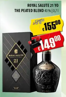 FreeOneShop ROYAL SALUTE 21 YO THE PEATED BLEND Angebot