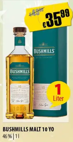 FreeOneShop BUSHMILLS MALT 10 YO Angebot