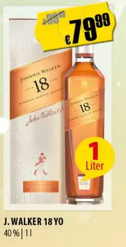 FreeOneShop JOHNNIE WALKER 18 YO Angebot