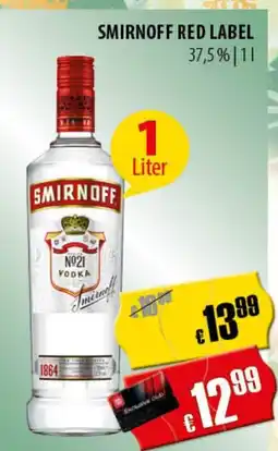 FreeOneShop SMIRNOFF RED LABEL №21 VODKA Angebot