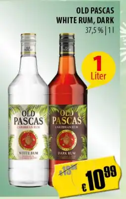 FreeOneShop OLD PASCAS WHITE RUM, DARK Angebot