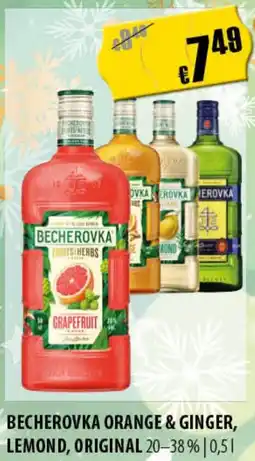 FreeOneShop BECHEROVKA ORANGE & GINGER, LEMOND, ORIGINAL Angebot