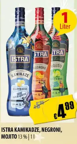 FreeOneShop ISTRA KAMIKADZE, NEGRONI, MOJITO Angebot