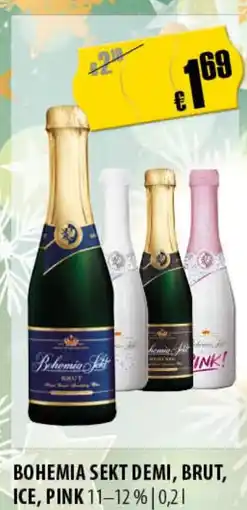 FreeOneShop BOHEMIA SEKT DEMI, BRUT, ICE, PINK Angebot