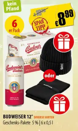 FreeOneShop BUDWEISER 12° Angebot