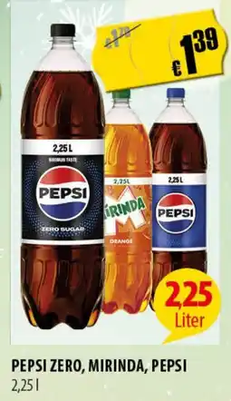FreeOneShop PEPSI ZERO, MIRINDA, PEPSI Angebot