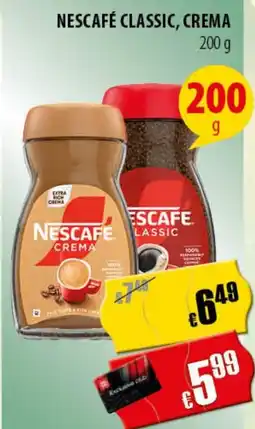 FreeOneShop NESCAFÉ CLASSIC, CREMA Angebot