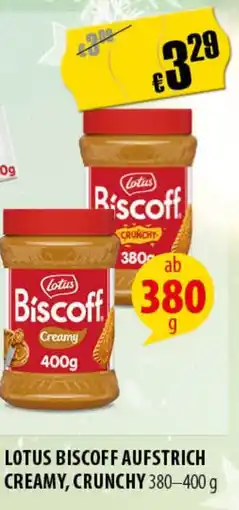 FreeOneShop LOTUS BISCOFF AUFSTRICH CREAMY, CRUNCHY Angebot