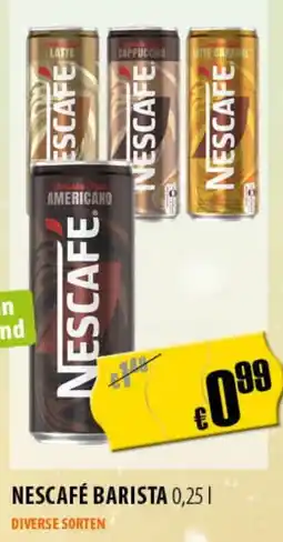 FreeOneShop NESCAFÉ BARISTA Angebot