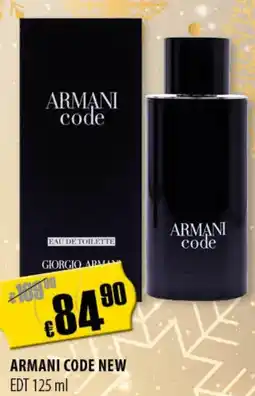 FreeOneShop ARMANI CODE NEW EDT Angebot