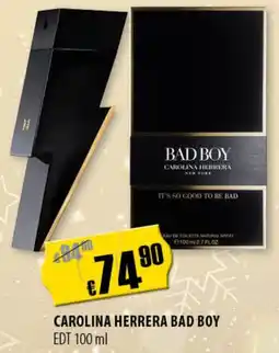 FreeOneShop CAROLINA HERRERA BAD BOY EDT Angebot
