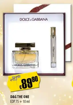 FreeOneShop DOLCE GABBANA THE ONE EDP Angebot