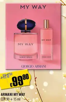 FreeOneShop ARMANI MY WAY EDP Angebot