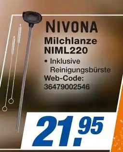 expert Techno Land NIVONA Milchlanze NIML220 Angebot