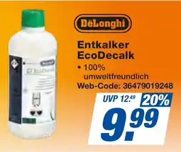expert Techno Land DeLonghi Entkalker EcoDecalk Angebot