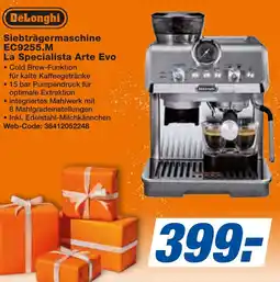 expert Techno Land DeLonghi Siebträgermaschine EC9255.M La Specialista Arte Evo Angebot
