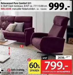 Zurbrüggen Relaxsessel Pure Comfort 511 Angebot