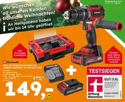 Globus Baumarkt Einhell Akku-Schlagbohrschrauberset ,,Mobile Werkstatt TP-CD 18/70 BL" Angebot