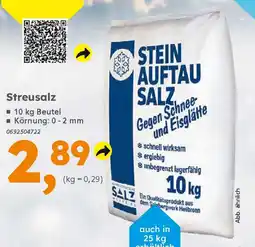 Globus Baumarkt Streusalz Angebot