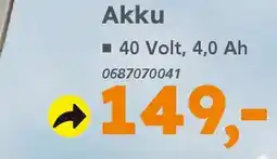 Globus Baumarkt PRIMASTER Akku Angebot