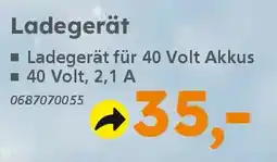 Globus Baumarkt PRIMASTER Ladegerät Angebot