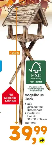 Globus Baumarkt Vogelhaus Jack Angebot