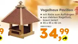 Globus Baumarkt Vogelhaus Pavillon Angebot