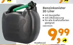 Globus Baumarkt Benzinkanister 20 Liter Angebot
