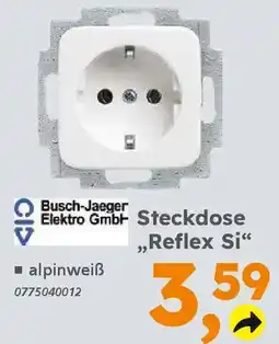 Globus Baumarkt Busch-Jaeger Elektro GmbH Steckdose ,,Reflex Si❝ Angebot