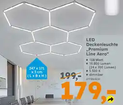Globus Baumarkt LED Deckenleuchte ,,Premium Line Aero❝ Angebot