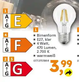 Globus Baumarkt OSRAM Leuchtmittel Angebot