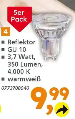 Globus Baumarkt OSRAM Leuchtmittel 5er Pack Angebot
