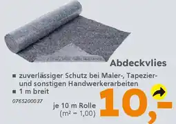 Globus Baumarkt Abdeckvlies Angebot