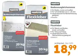Globus Baumarkt PRIMASTER Bodenausgleichsmasse Angebot