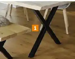 Globus Baumarkt Tischgestelle 1 X-Form Angebot