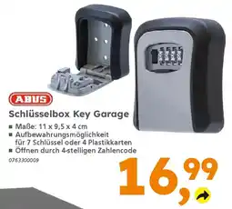 Globus Baumarkt ABUS Schlüsselbox Key Garage Angebot