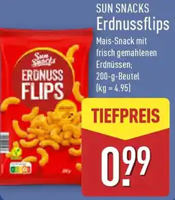 Aldi Nord SUN SNACKS Erdnussflips Angebot