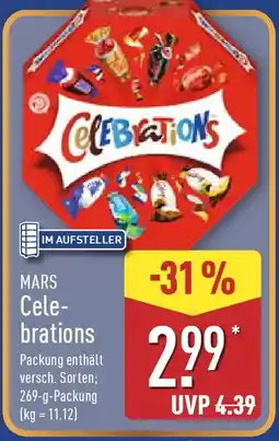 Aldi Nord MARS Celebrations Angebot