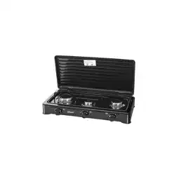 Netto Marken-Discount Zilan Gaskocher 3 flammig Campingkocher Kochfeld Gasherd schwarz Angebot