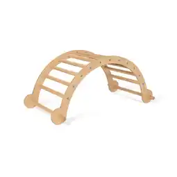 Netto Marken-Discount PINOLINO Kletterbogen und Wippe Kari – natur Angebot