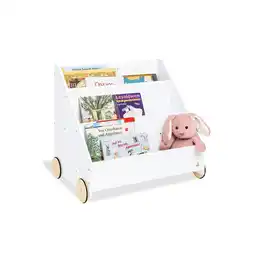 Netto Marken-Discount PINOLINO Kinder-Bücherregal mit Rollen Lasse – weiß Angebot