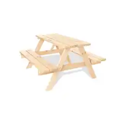 Netto Marken-Discount PINOLINO Kindersitzgarnitur Nicki Maxi für 6 – natur Angebot